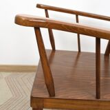 Pair of Éventail armchairs signed Baumann 89