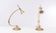 Holtkotter Brass Halogen Table lamps 1980s Germany