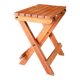 Small folding wooden stool, 1970