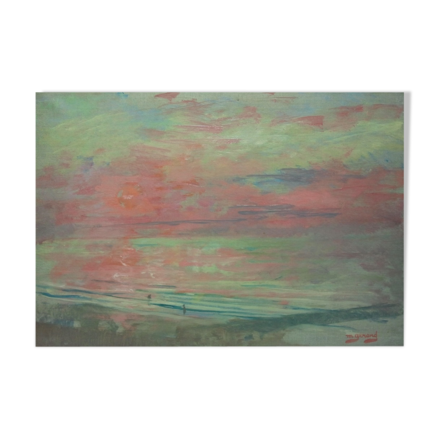 Sunset in the North Sea Maud Gérard