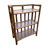 Rattan shelf