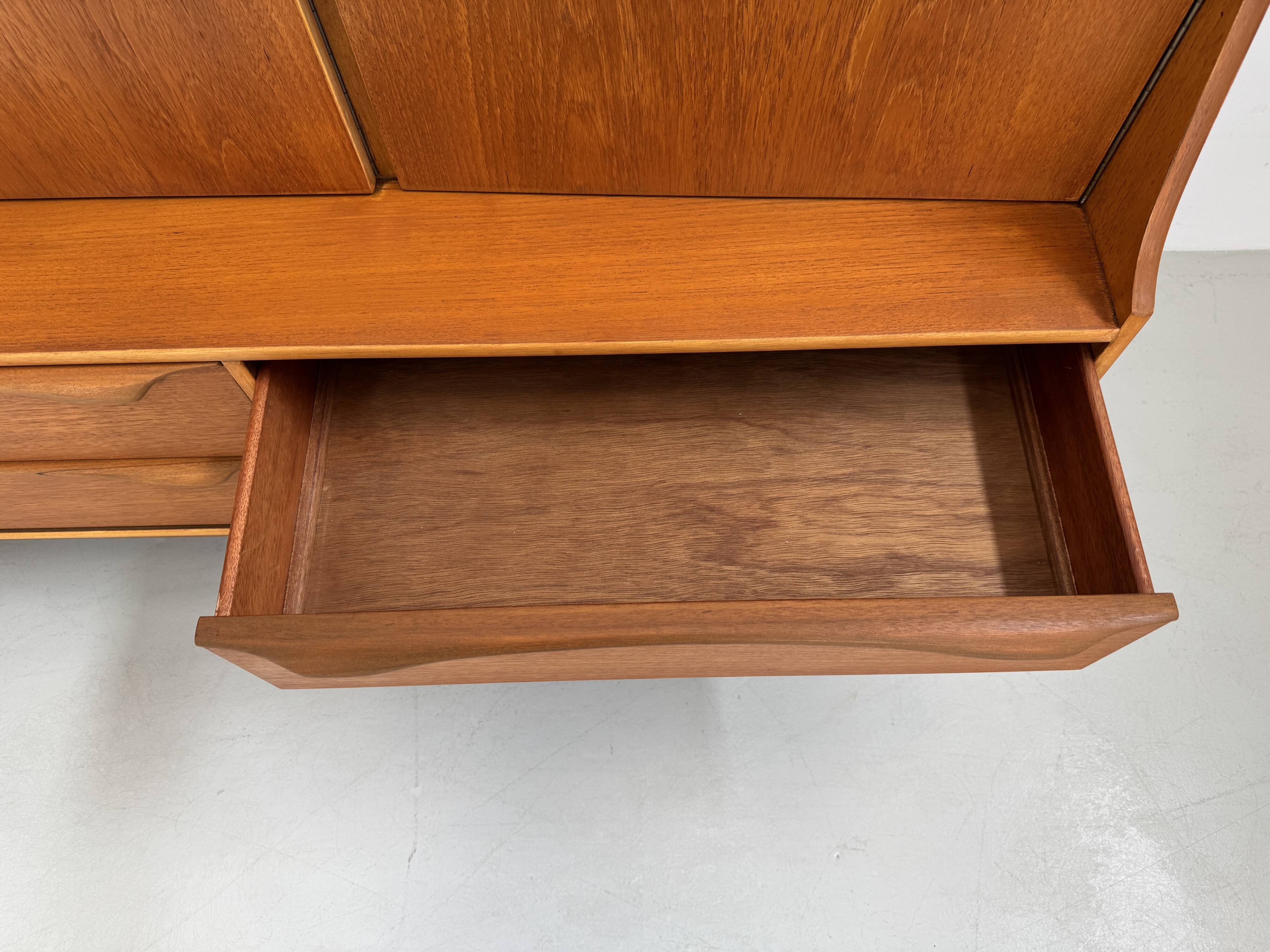 Unique designer sideboard from the 1960s  by Sutcliffe Todmorden.