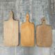 Trio of wooden cutting boards