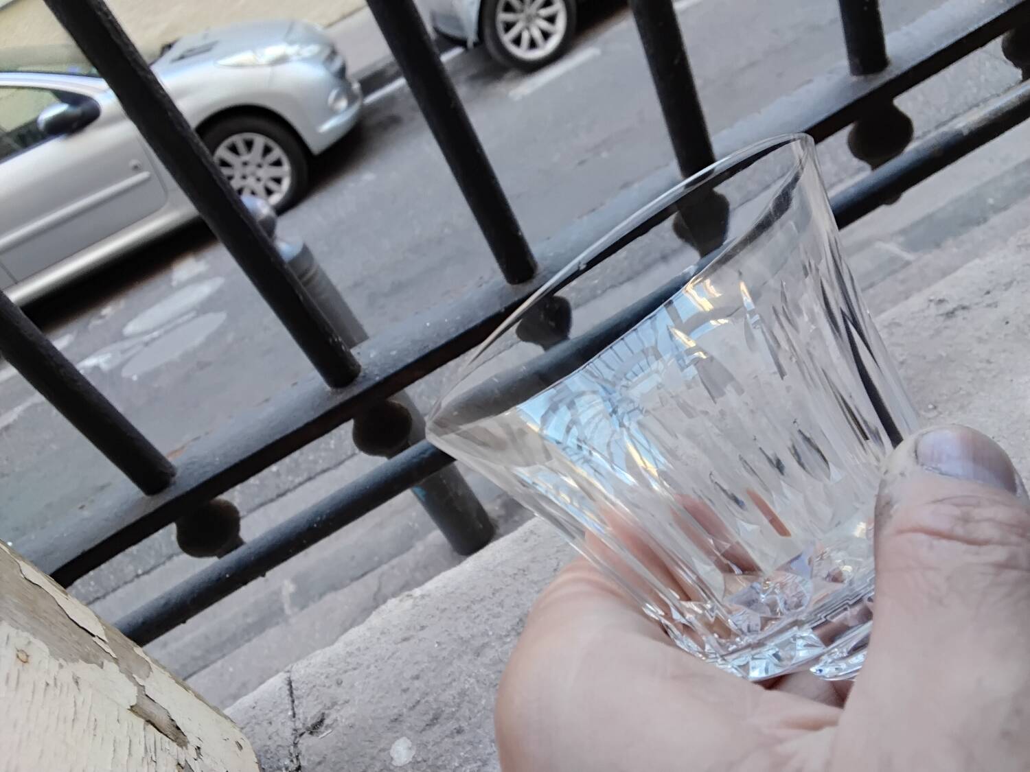 9 Baccarat piccadilly crystal water glasses 22cl h 15cm