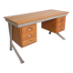 Industrial desk with 2 drawer units, 1960s.