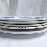 Vintage blue dinner plates
