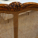 Lit basket in caning Louis XV style 1950