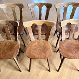 Bistro Chair / Wood / Vintage / Baumann style (MARCOREST)