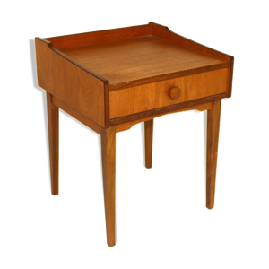 Table de chevet en teck,