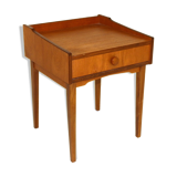 Table de chevet en teck, Suède, 1960