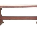 Solid oak farmhouse table