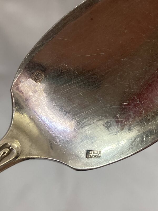 6 cuillères à sorbet, argent cailard bayard, XIXème