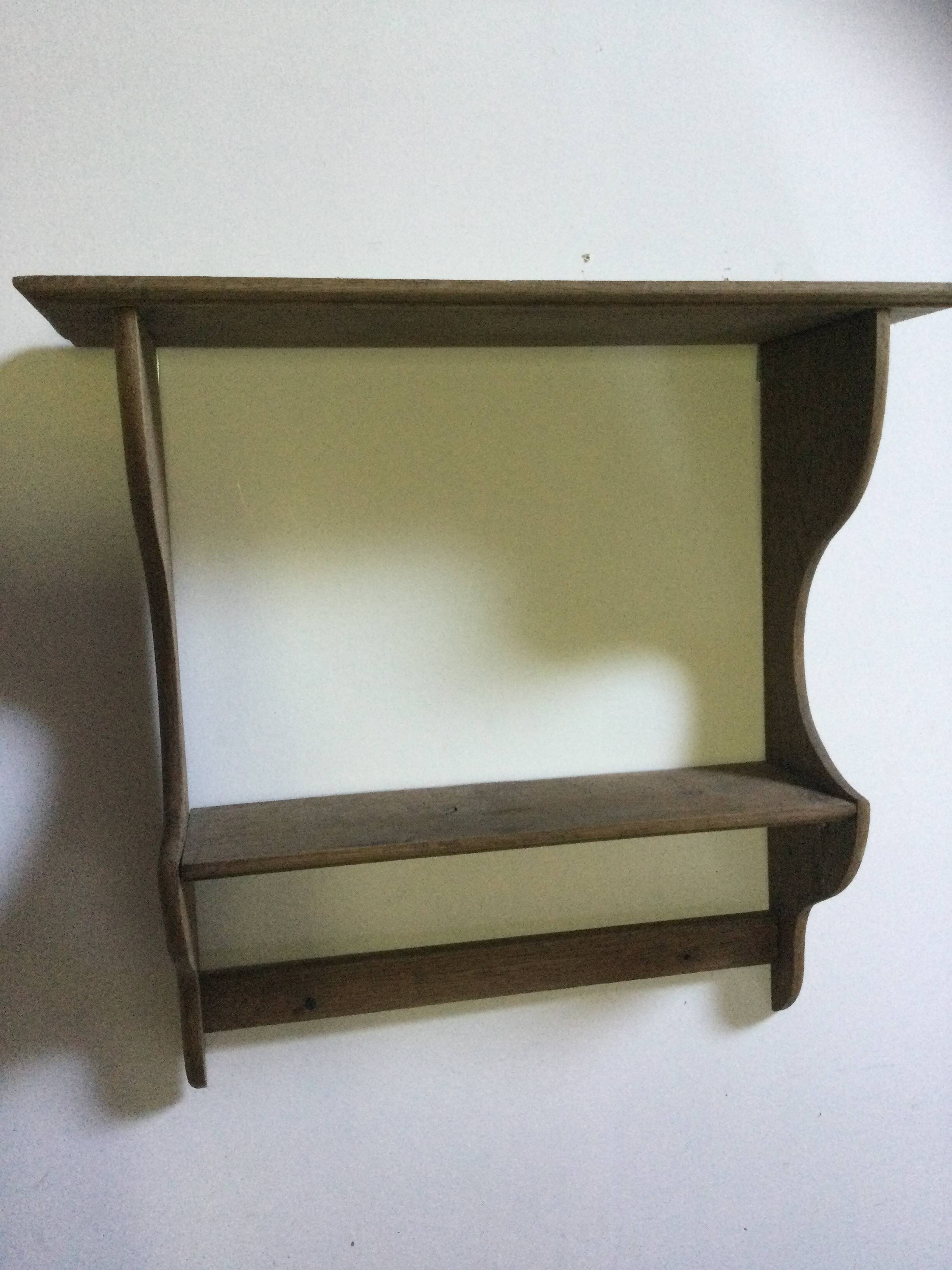 Antique wall shelf