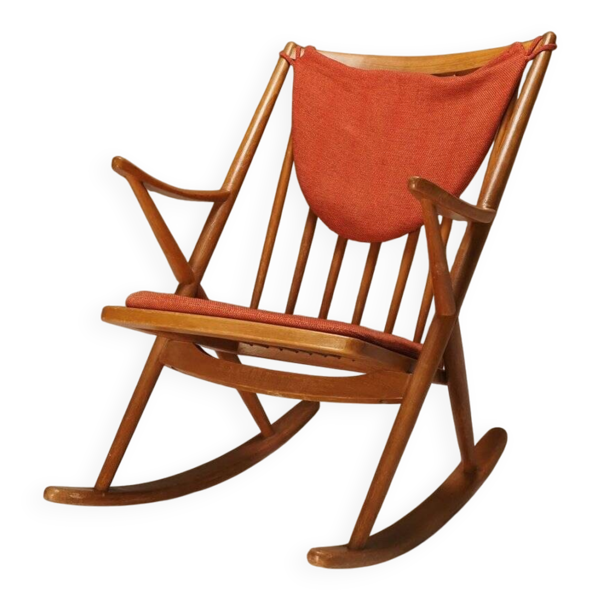 Fauteuil à bascule par Frank Reenskaug pour Bramin, 1958