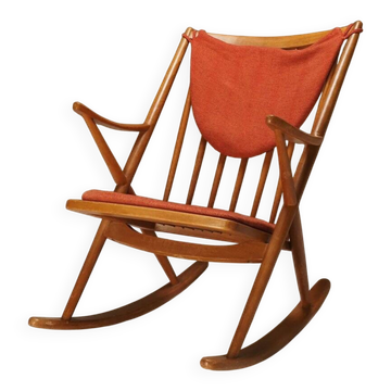 Rocking chair by Frank Reenskaug for Bramin, 1958