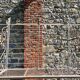 Large garden shelf / console in wrought iron – 19th century style
