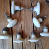 Porcelain handles - Set of 4