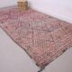 Pink Vintage Beni mguild Rug 185 x 348 cm - Berber Wool Rug - Moroccan Rug