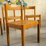 Set of 6 chairs, France 1960