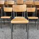 Lot 100 school chairs mullca