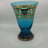 1950s glass vase