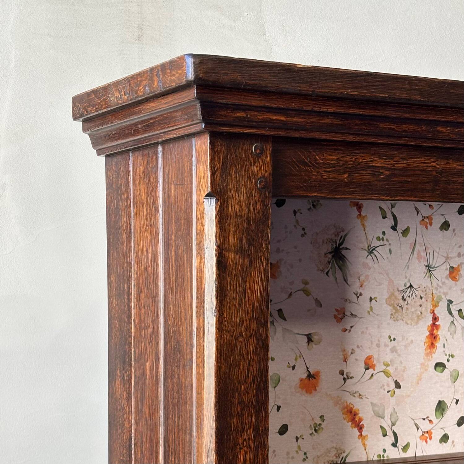 Oak bookcase or shelf