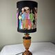 Hand-painted lampshade ambient lamp