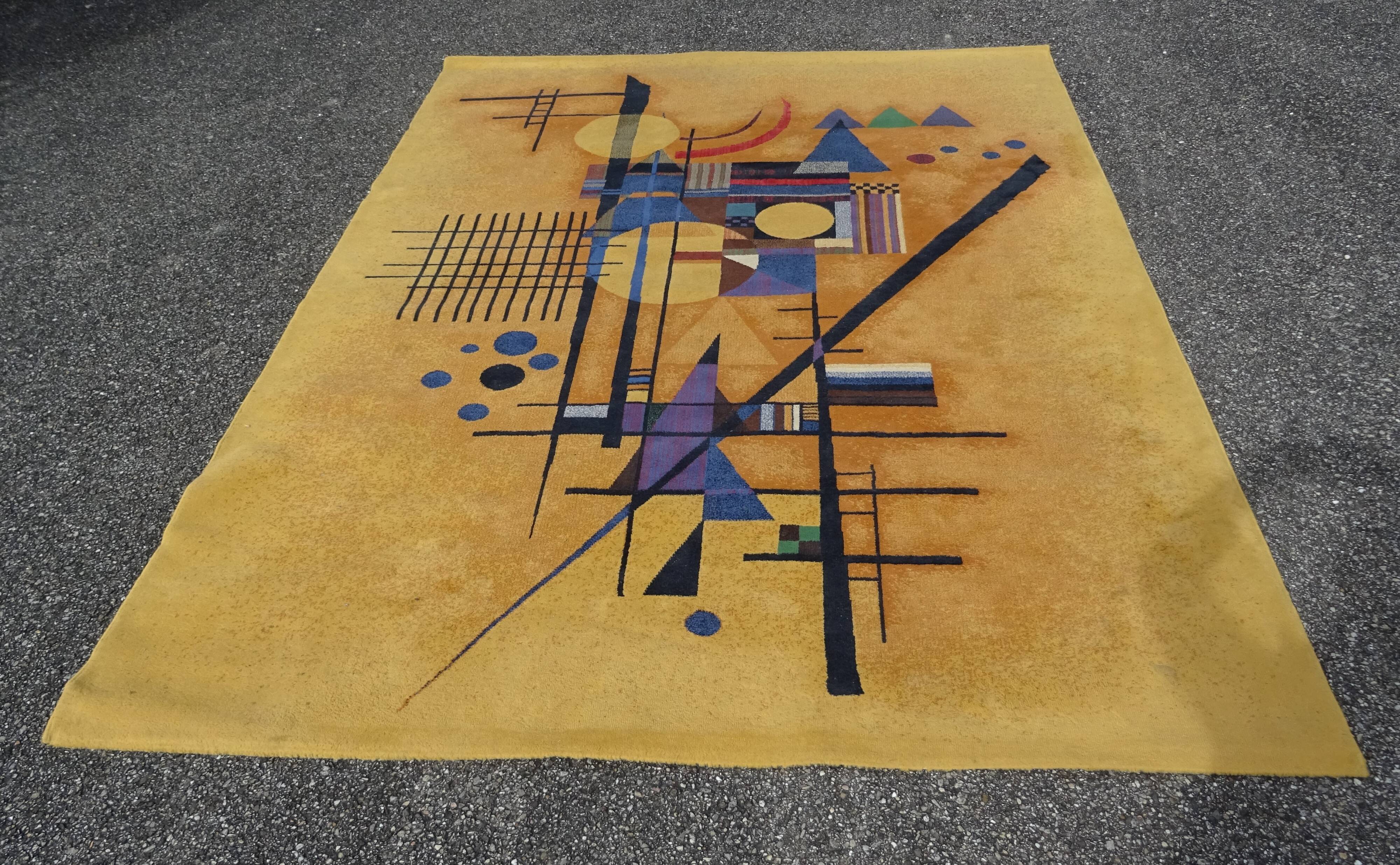 Tapis Kandinsky, années 1980
