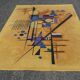 Decorative rug Kandinsky vintage abstract art 285 x 200 cm