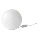 Vintage Honsel globe lamp in frosted glass, moon effect