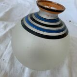 Vase en pâte de verre vintage