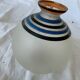Vintage glass paste vase
