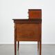 Bureau anglais de style Empire avec marqueterie de bois, XIXe siècle