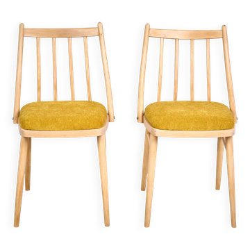 Set of two Vintage Chairs, Czechoslovakia, 1960s