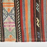 Muticolor Turkish Vintage Kilim Rug, 161x206Cm