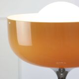 Grand lampadaire marron de Luigi Massoni pour Guzzini, années 1970