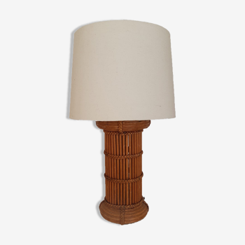 50's lamp rattan