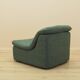 Green armchair, Italian design, 1970s, made in Italy