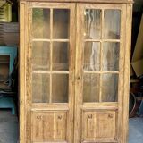 Armoire Parisienne vitrée bibliothèque