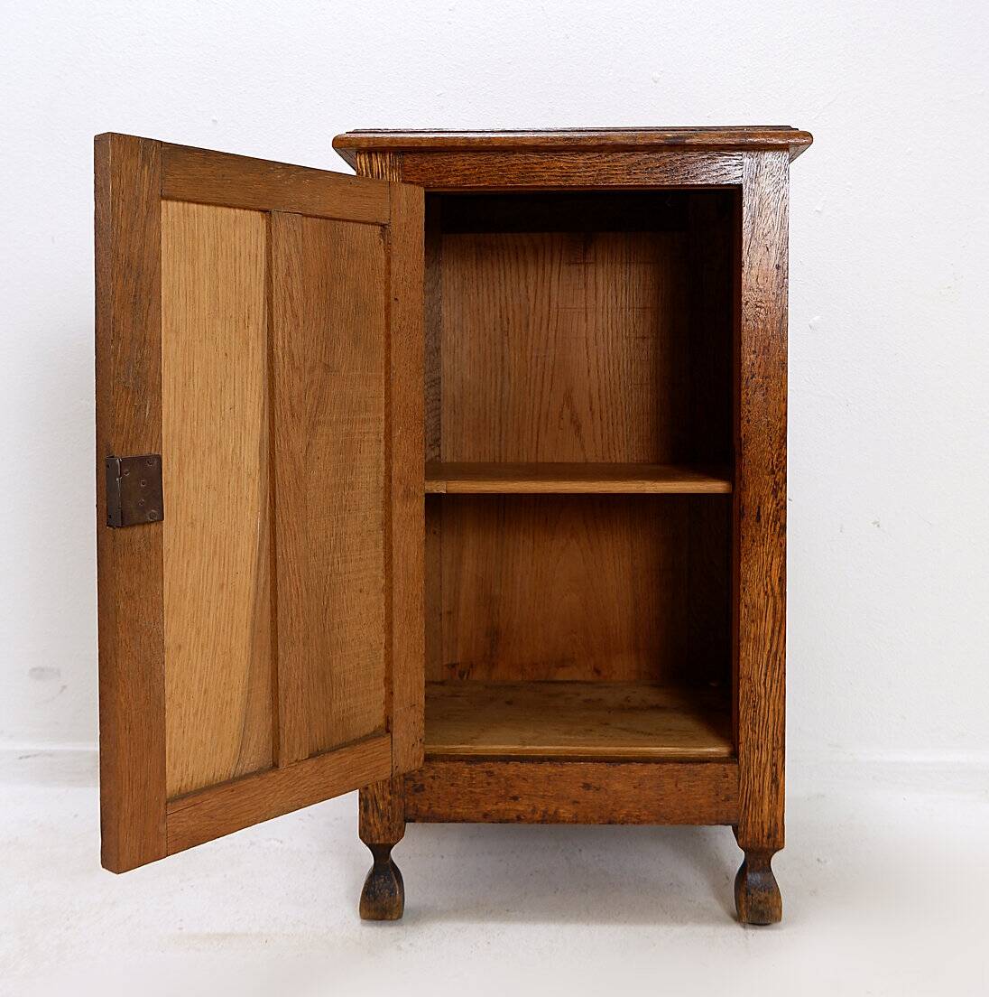 Rustic Bedside cabinet / Small Storage Cupboard - 20thC