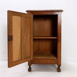 Meuble de chevet rustique / Petite armoire de rangement - 20e siècle