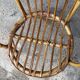 Vintage rattan armchair