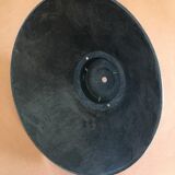 Brown aged metal lampshade