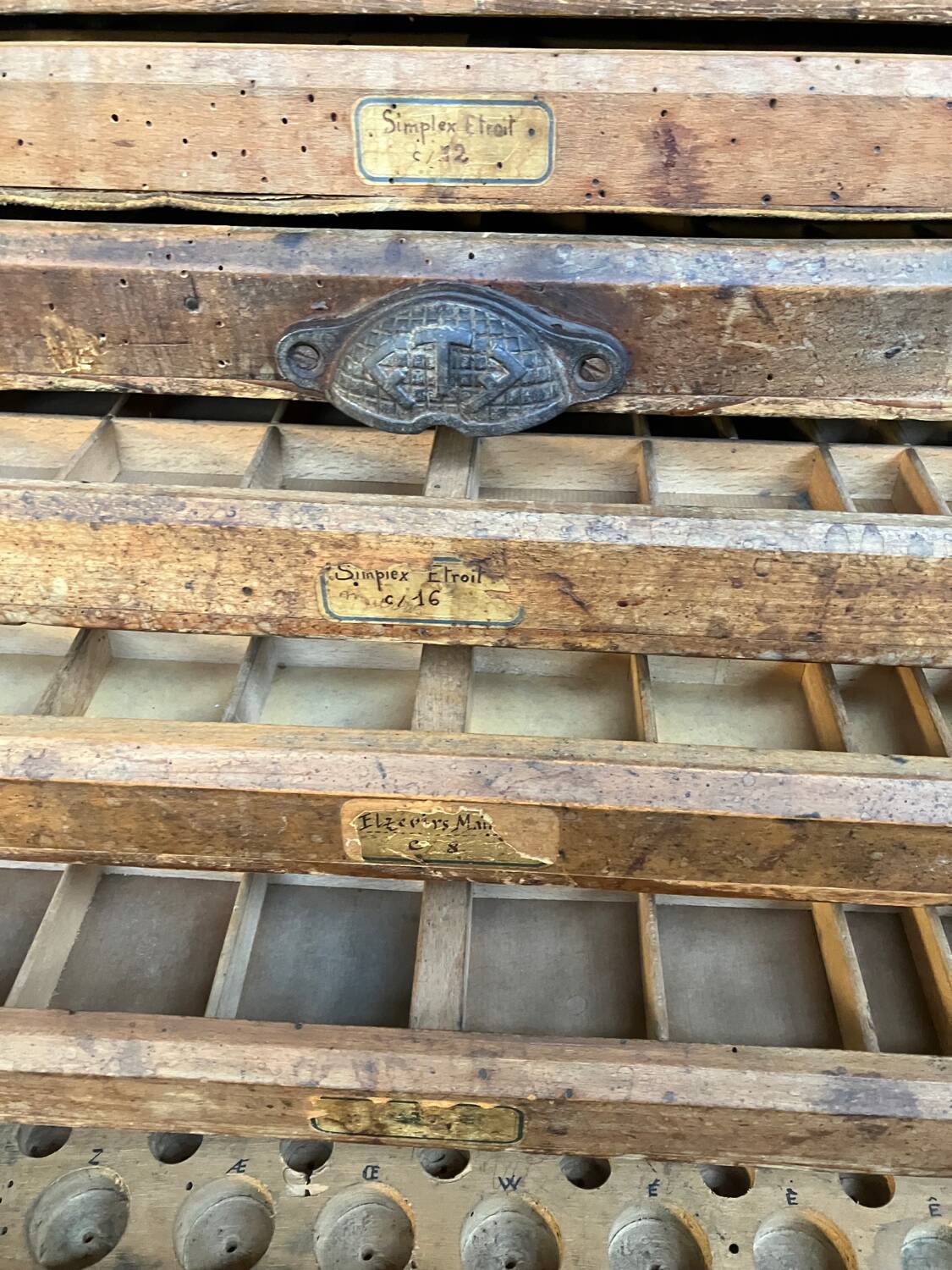 Trade furniture, printer, printing house