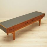 Lowboard en teck, design danois, années 1960, production : Danemark