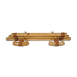 Rattan coat rack 1970