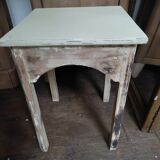 Solid wood stool square seat
