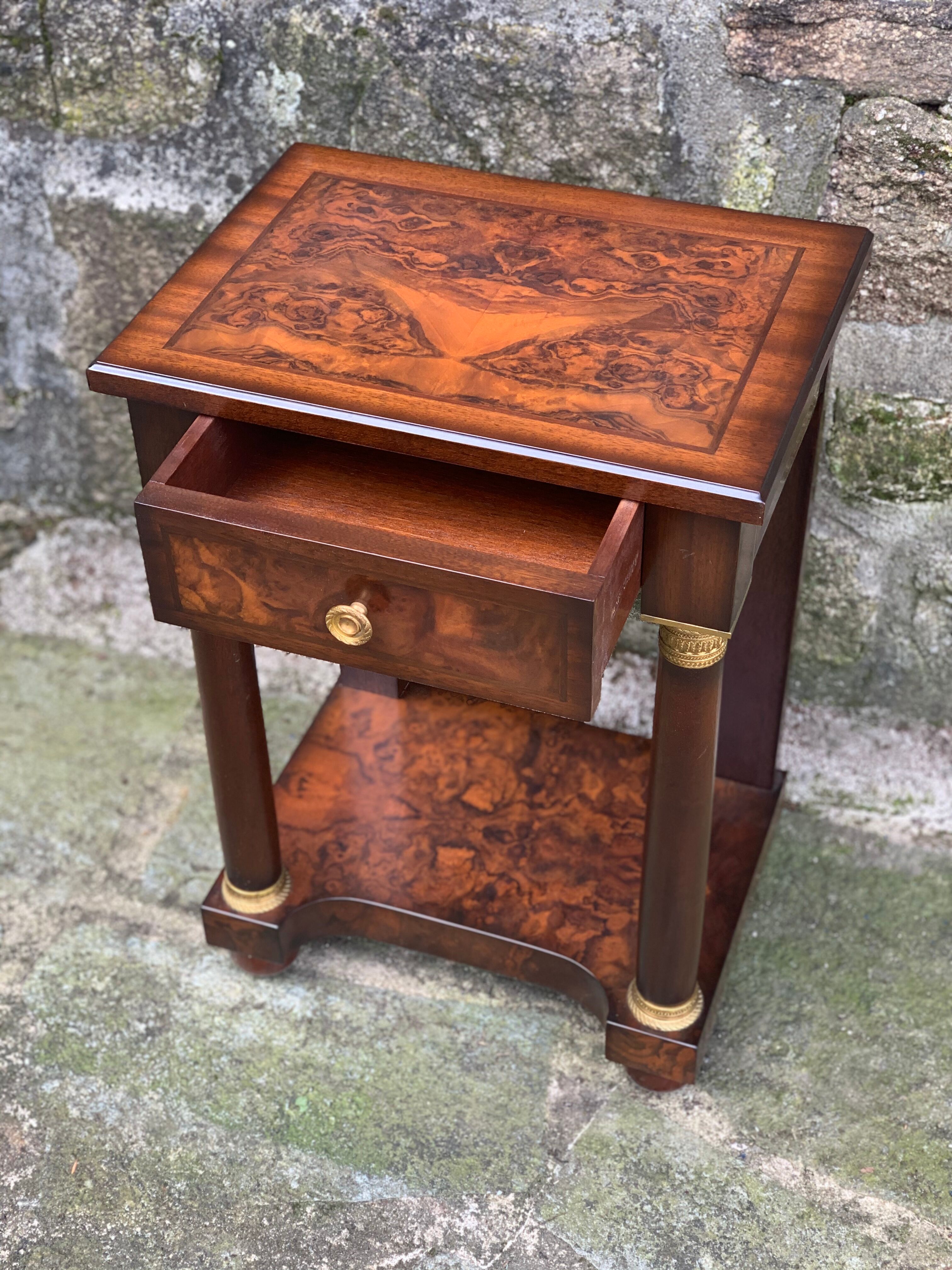 Mahogany art deco style serving table
