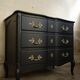 Black vintage chest of drawers