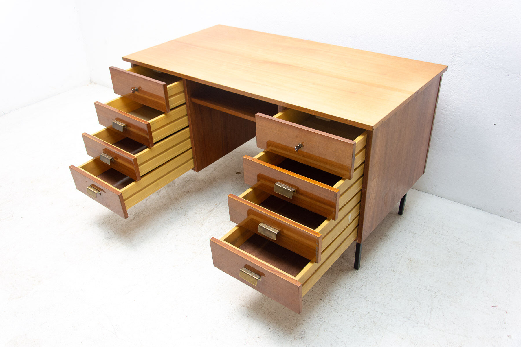 Vintage writing desk, 1970´s, Czechoslovakia